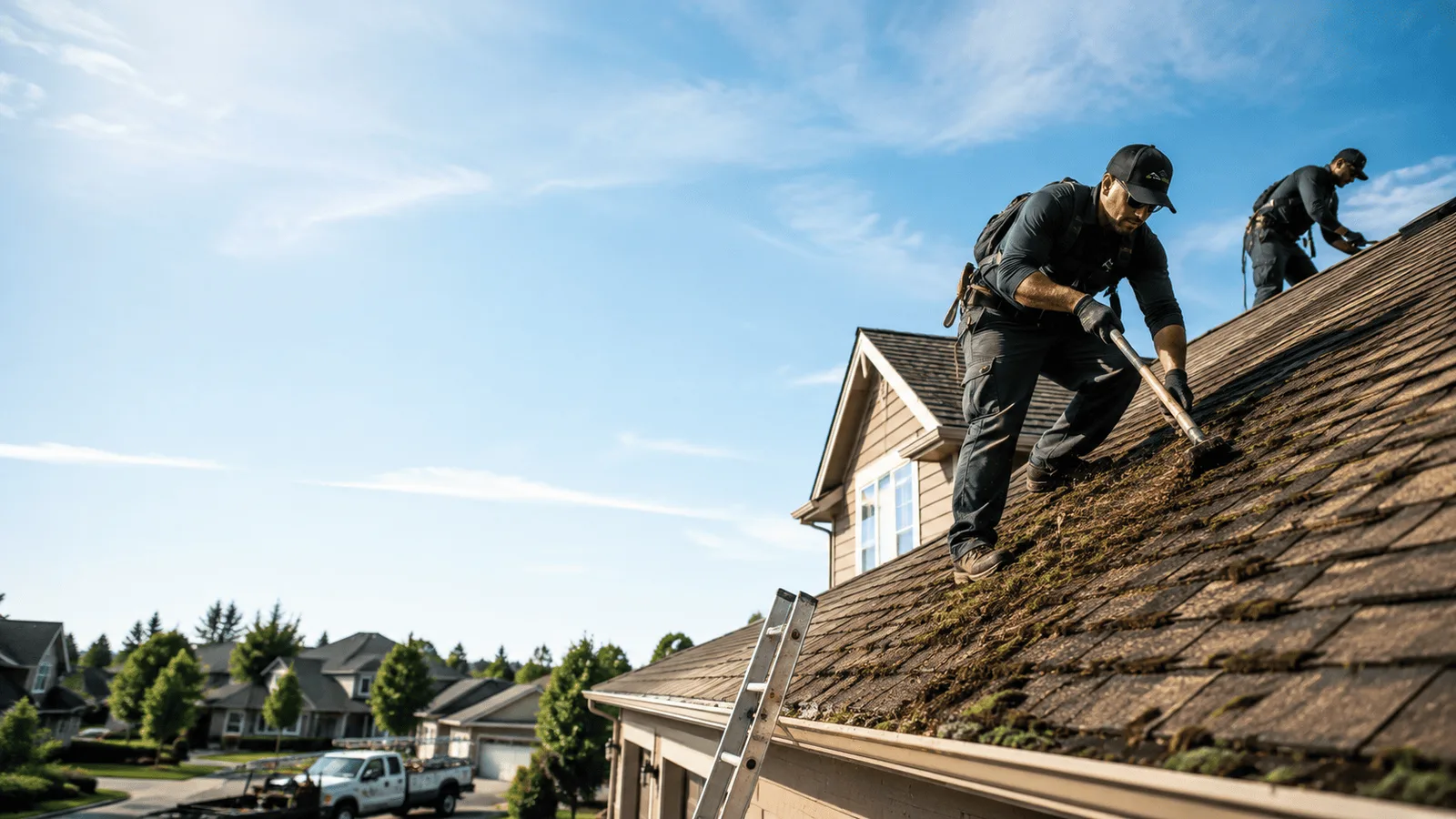 Roof Moss Removal in White Lake, WI near me